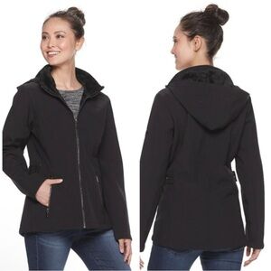 ZeroXPosure Classic Black Winter Spring Long Sleeve Jacket Coat Womens Medium